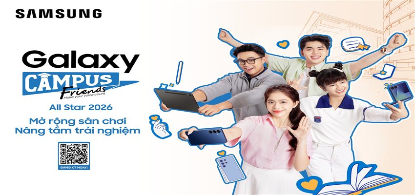 GALAXY CAMPUS FRIENDS MÙA 3 PHIÊN BẢN ALL STAR 2026